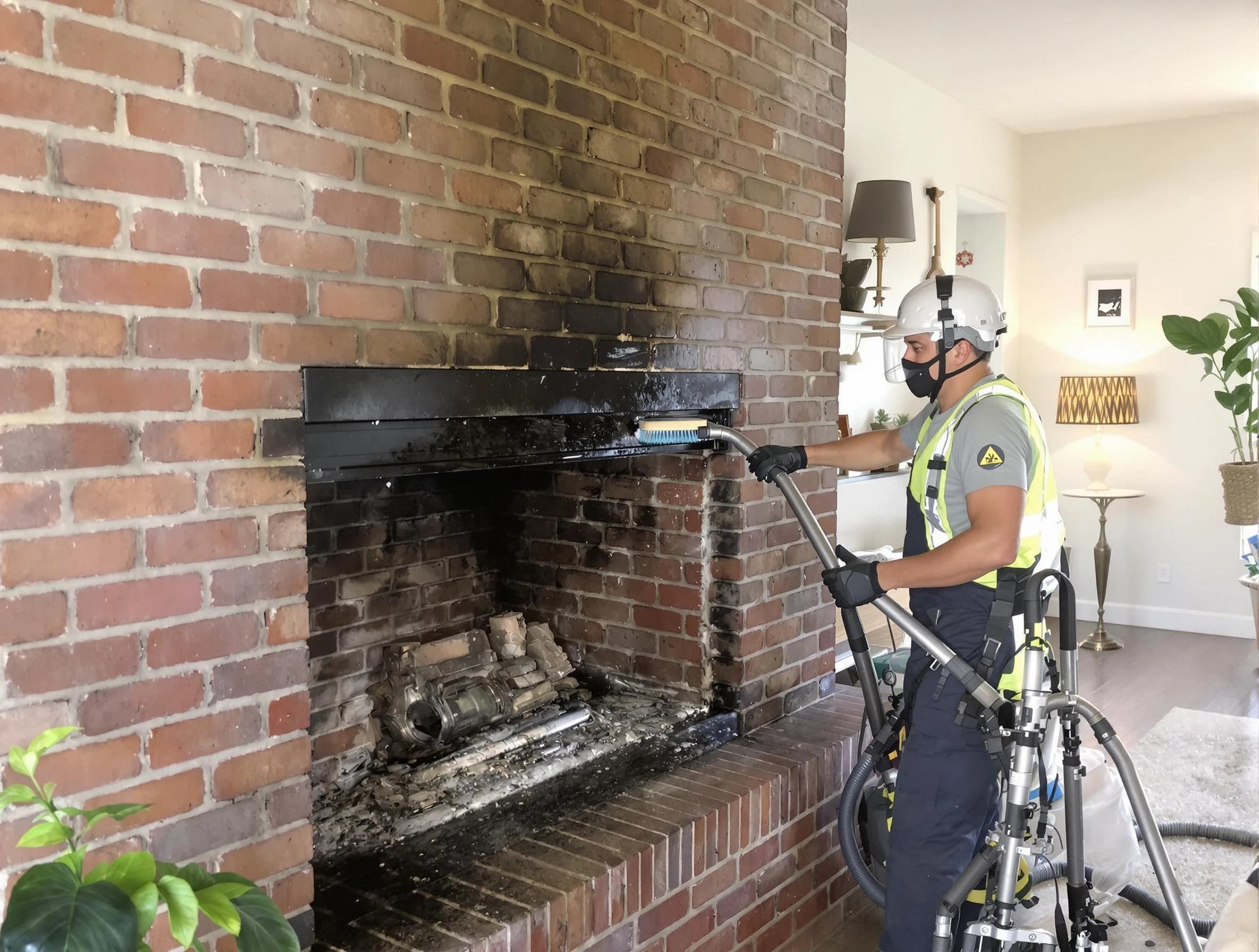 Guthrie Chimney Sweep providing fireplace cleaning services in Guthrie, OK