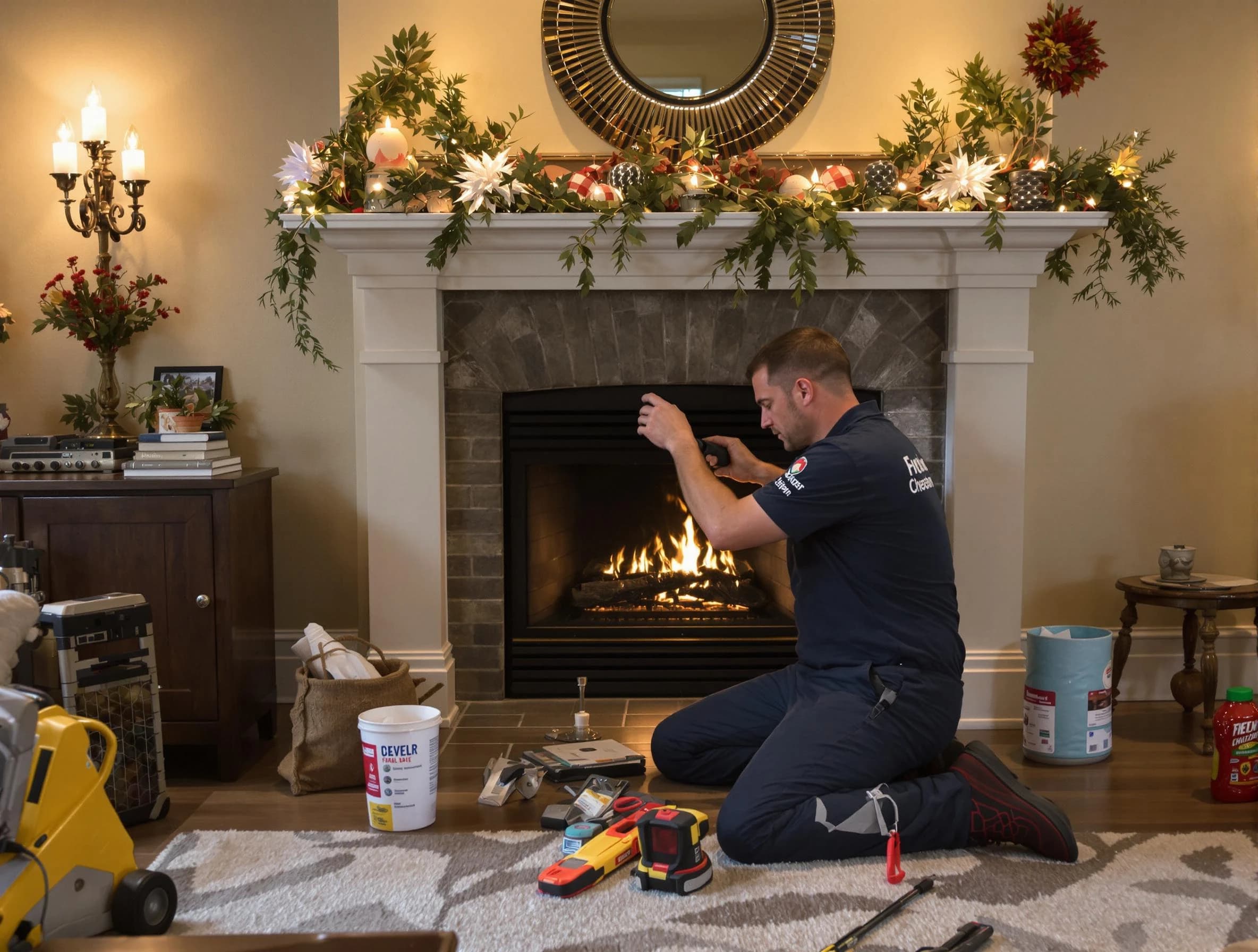 Guthrie Chimney Sweep offering fireplace maintenance services in Guthrie, OK