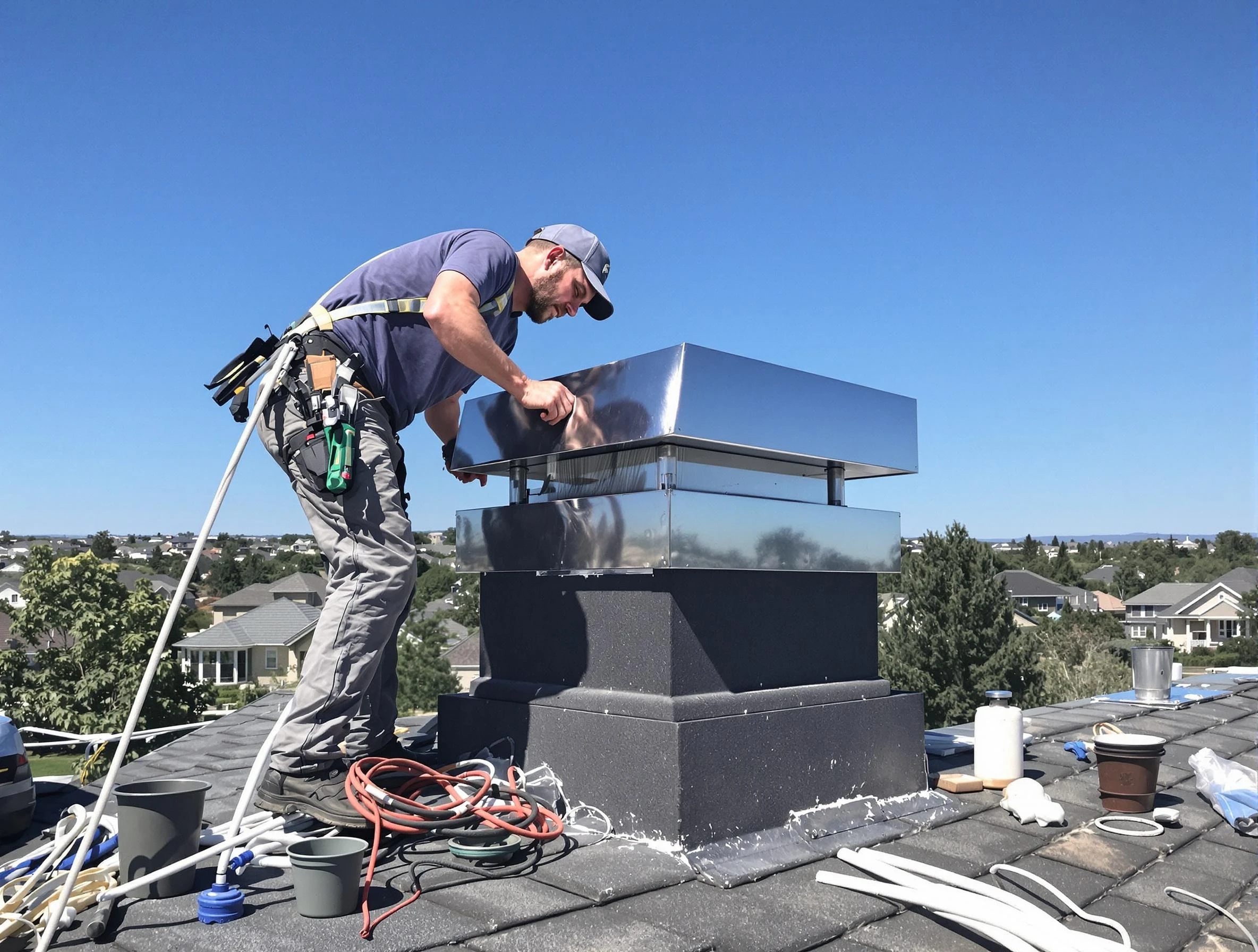 Chimney Cap Services in Guthrie