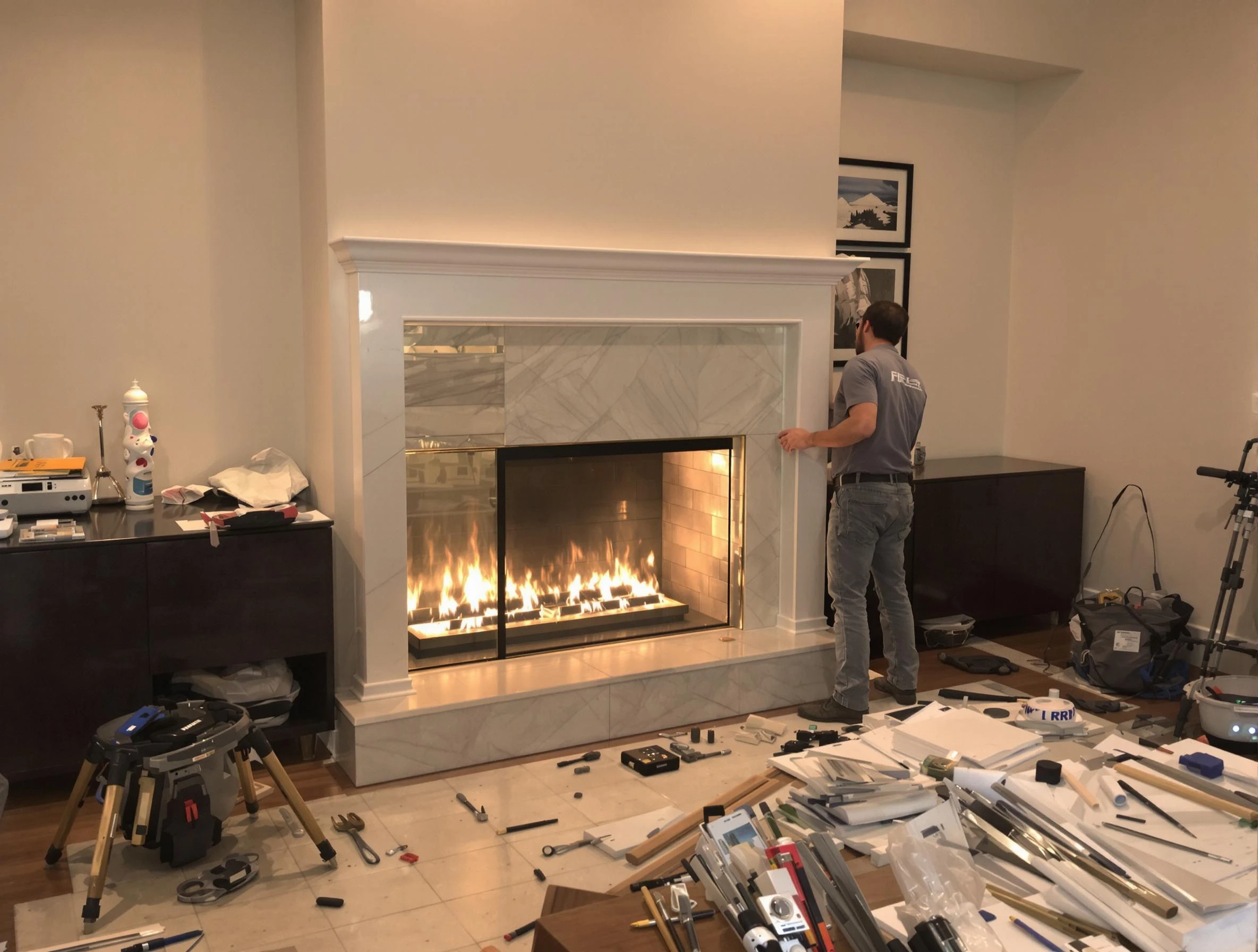 Fireplace Installation in Guthrie